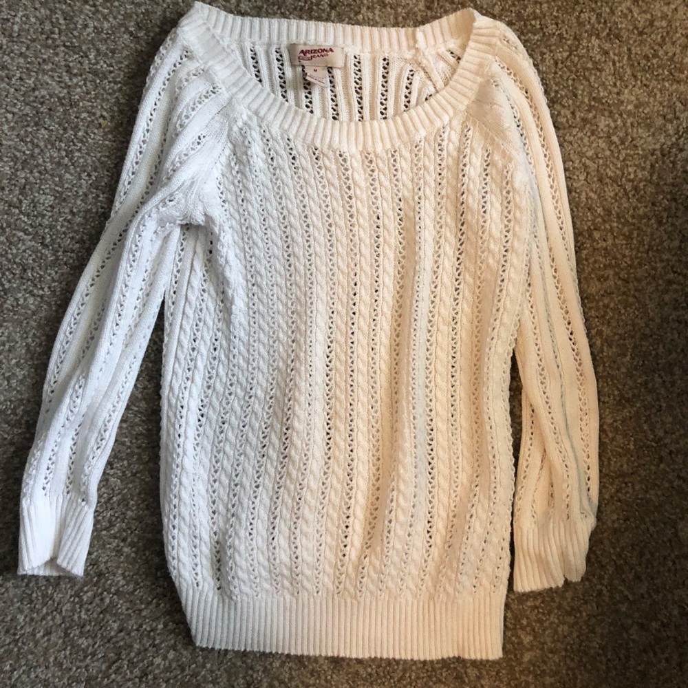 White sweater